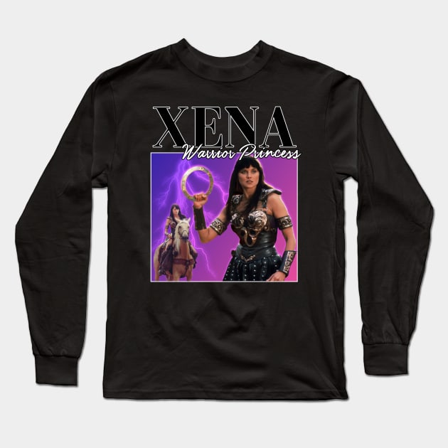 Xena Retro Long Sleeve T-Shirt by CharXena